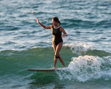 Load image into Gallery viewer, TK WMN Piped One Piece in Black