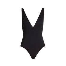 Load image into Gallery viewer, Slim V One Piece in Black