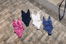 Load image into Gallery viewer, Anguilla Belt One Piece in White