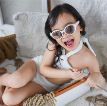 Load image into Gallery viewer, KIDS V-Neck High Waist in White