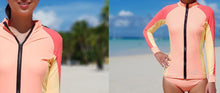 Load image into Gallery viewer, Bermuda Rashguard in Coral Blaze
