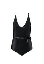 Load image into Gallery viewer, KIDS Belted Deep-V in Black