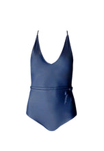 Load image into Gallery viewer, KIDS Belted Deep-V in Navy