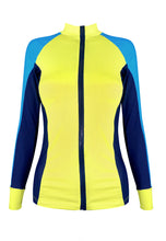 Load image into Gallery viewer, Bermuda Rashguard in Aquamarine