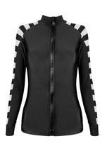 Load image into Gallery viewer, Bermuda Rashguard in B&W