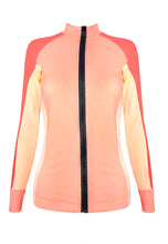 Load image into Gallery viewer, Bermuda Rashguard in Coral Blaze