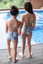 Load image into Gallery viewer, KIDS Belted Deep-V in Navy