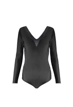 Load image into Gallery viewer, KIDS V-Neck Onesie in Black