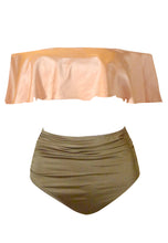 Load image into Gallery viewer, Ruffled High Waist in Cappuccino