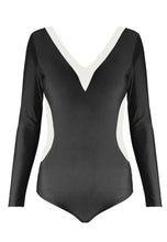 Load image into Gallery viewer, V-Neck Onesie in B&W