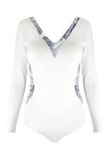 Load image into Gallery viewer, V-Neck Onesie in Leaf