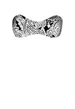 Load image into Gallery viewer, Plain DIY Top in B&W Paisley