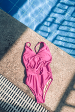 Load image into Gallery viewer, Anguilla Belt One Piece in Lavender
