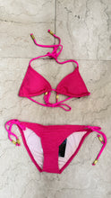 Load image into Gallery viewer, Pleated Luxe Triangle in Pink
