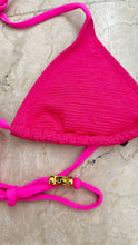 Load image into Gallery viewer, Pleated Luxe Triangle in Pink
