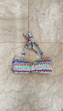 Load image into Gallery viewer, Plain DIY Top in Floral Pink Green
