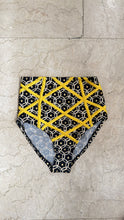 Load image into Gallery viewer, Maresias High Waist Bottom in Yellow Geo
