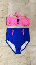 Load image into Gallery viewer, Button High Waist in Pink Polka
