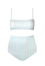 Load image into Gallery viewer, Basic Bandeau in Mint Stripes
