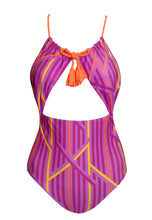 Load image into Gallery viewer, Twist &amp; Tassel Maillot in Feeling Free
