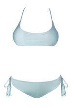 Load image into Gallery viewer, Tassel Bikini in Ice Blue
