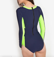 Load image into Gallery viewer, Rashguard Onesie in Sulfur Spring

