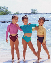 Load image into Gallery viewer, KIDS Pocket Rashguard in Black
