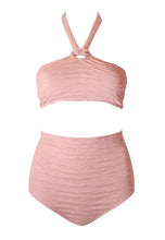 Load image into Gallery viewer, V-Neck High Waist in Pink

