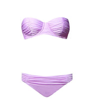 Load image into Gallery viewer, Rive Gauche Bandeau in Salmon &amp; Ice Blue
