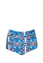 Load image into Gallery viewer, Monroe Pleated in Blue Aztec
